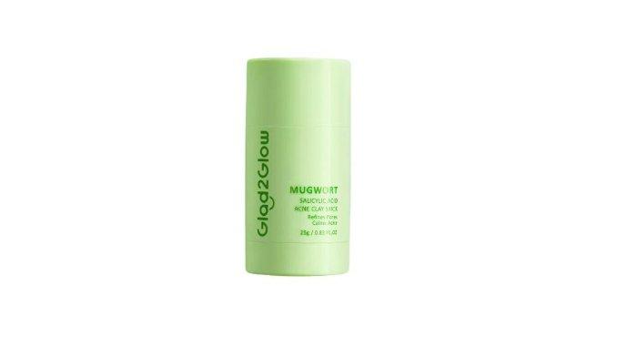 Glad2Glow Mugwort Salicylic Acid Acne Clay Stick