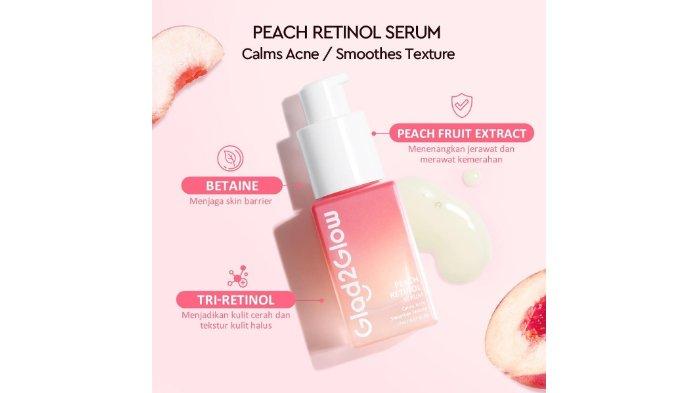 Glad2Glow Peach Retinol Serum