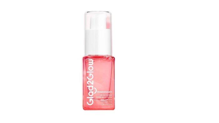 Glad2Glow Pomegranate 10 persen Niacinamide Power Bright Serum