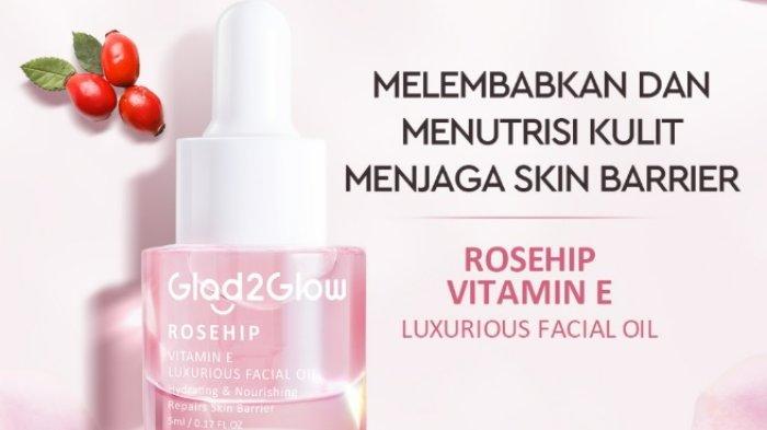 Glad2Glow Rosehip Vitamin E Luxurious Facial Oil Serum