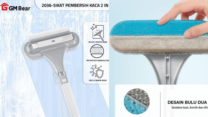 GM Bear Alat Pembersih Kaca Jendela Wiper 2in1 2036