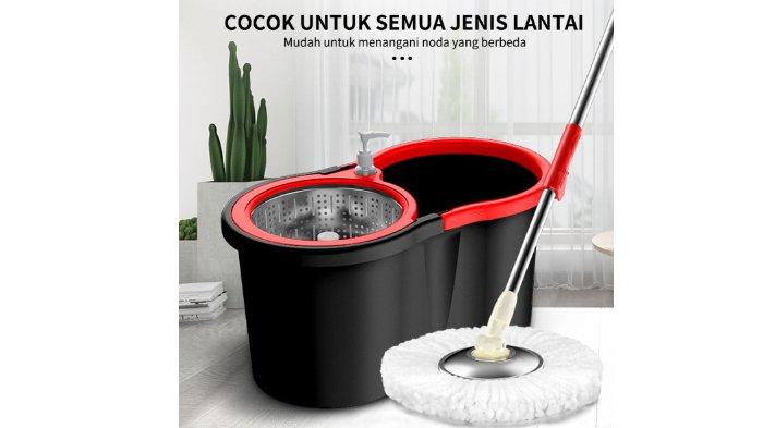 GM Bear Spin Mop Hitam 1018-Ultra Mop Aclima
