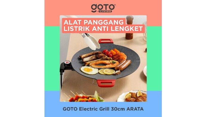GOTO Arata Electric Grill Pan Panggangan BBQ