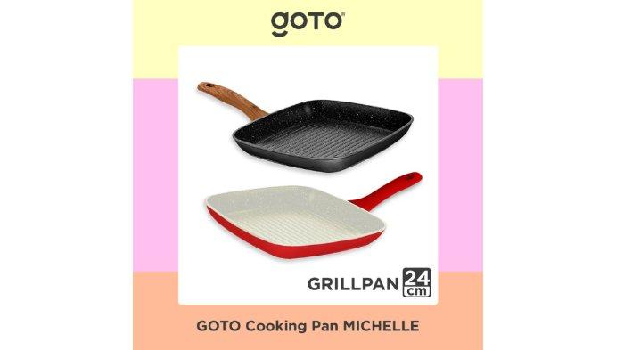 GOTO Michelle 24 Cm Panci Grill Pan