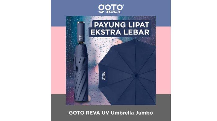 GOTO Reva Payung Lipat Umbrella Anti UV Jumbo