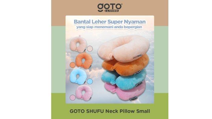 GOTO Shufu Neck Pillow dengan beragam pilihan warna dan kenyamanan ekstra.