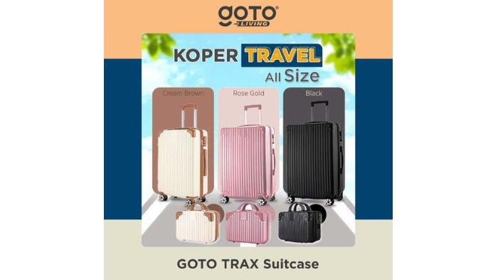 GOTO Trax Koper Kabin Bagasi Suitcase Cabin