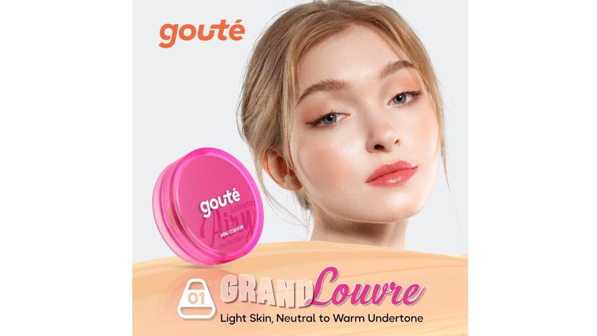 gouté Goucushion SatinStay Airy Perfection