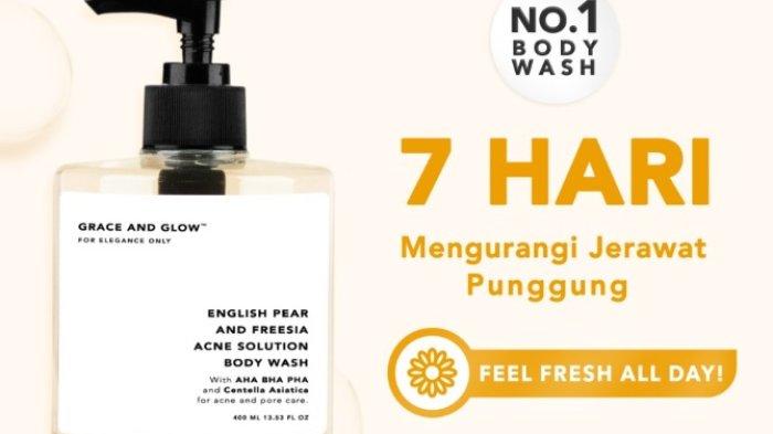 Grace and Glow English Pear and Freesia Anti Acne Body Wash