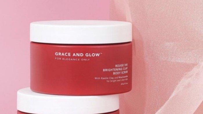 GRACE AND GLOW Rouge 540 Brightening Clay Body Scrub