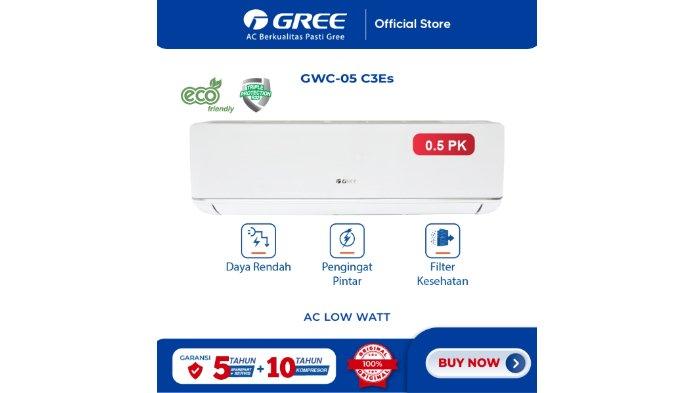 GREE AC DELUXE LOW WATT 0.5PK GWC-05C3E(S)