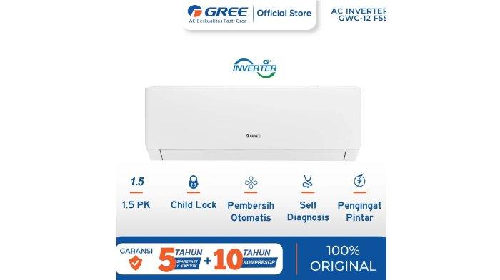 GREE AC F5S Series Inverter 1.5 PK GWC-12F5(S)