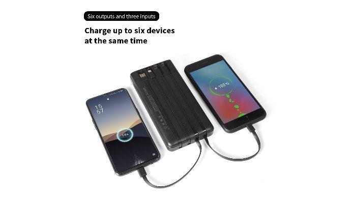 Ilustrasi pemakaian power bank GROTIC GY60