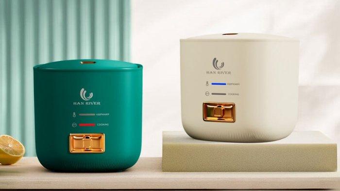 HAN RIVER Magic Com Mini 0.8L untuk kemudahan mengkreasikan beragam menu lezat di kos didukung performa handal.