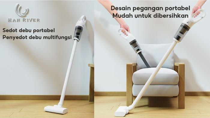 Ilustrasi produk HAN RIVER Vacum Cleaner 5 in 1.