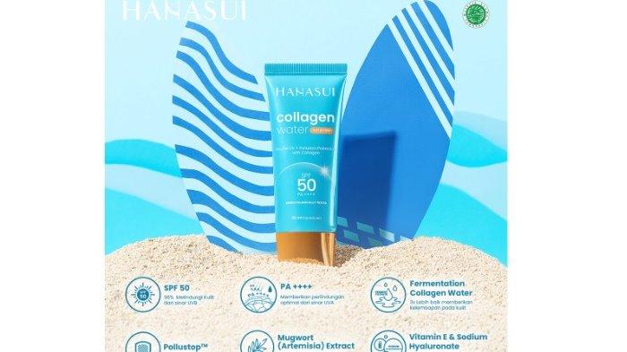 HANASUI Sunscreen SPF 50 With Collagen 30 ml.