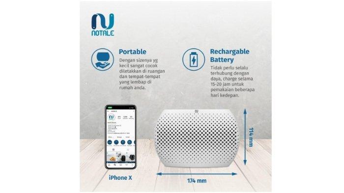 NOTALE Mini Dehumidifier Air Dryer