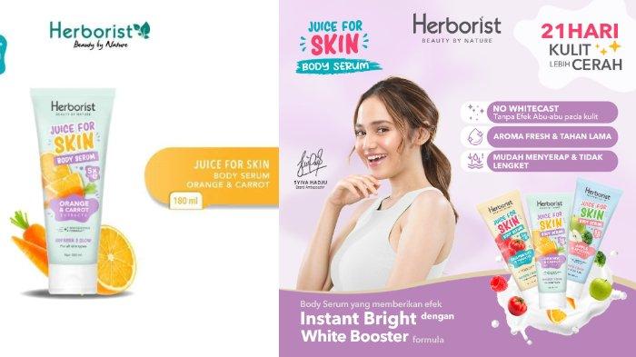 Herborist Juice For Skin Body Serum Orange Carrot
