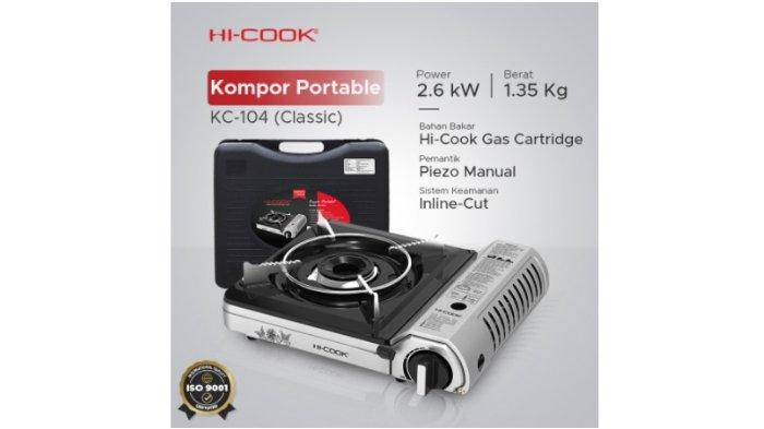 HI-COOK Kompor Portabel Tipe KC-104