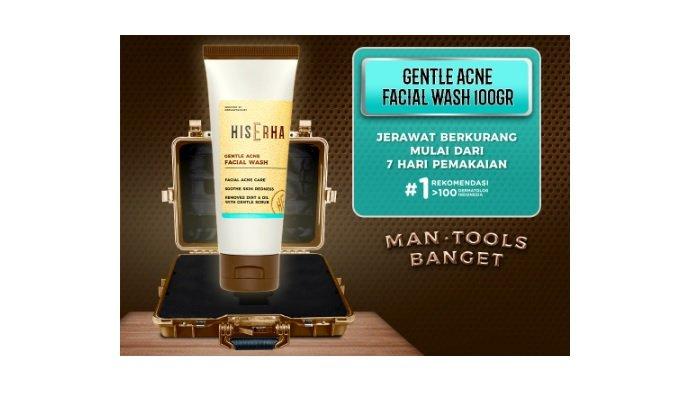 HIS ERHA Gentle Acne Facial Wash 100 gram.
