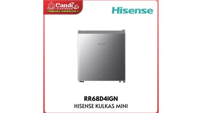 HISENSE Kulkas Mini Bar Kapasitas 42 Liter RR68D4IGN