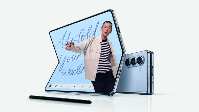 Desain HP lipat SAMSUNG Galaxy Z Fold5