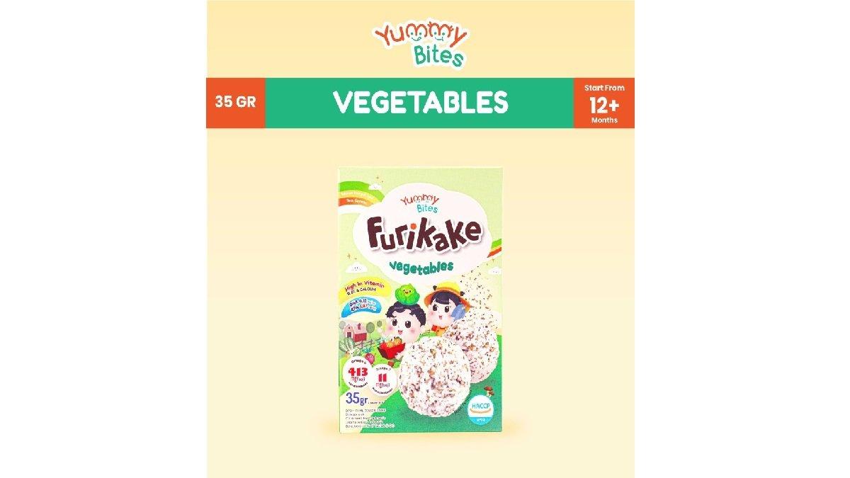 Yummy Bites Furikake 35GR/ Topping Rumput Laut/ Nori Tabur/ MPASI Bayi