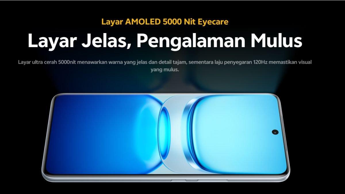 Ilustrasi layar iQOO Z10 5G