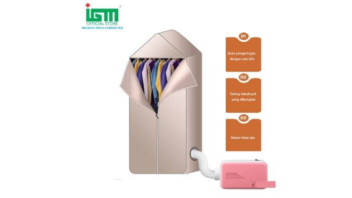 IGM-pengering pakaian portable elektrik