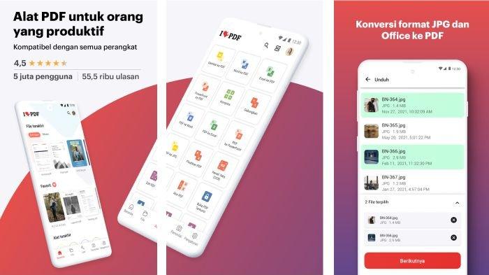 Aplikasi iLovePDF - PDF Editor & Scan
