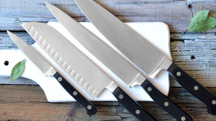 Ilustrasi pisau dapur yang penggunaannya harus diperhatikan dengan baik jika ingin kualitasnya tetap baik tidak mudah tumpul.