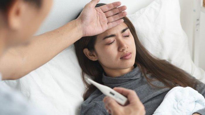 Peradangan di dalam tubuh menyebabkan seseorang demam tinggi.