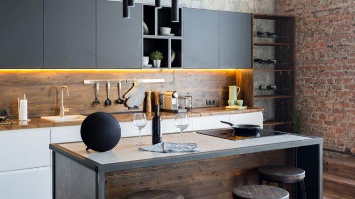 Ilustrasi area dapur rumah