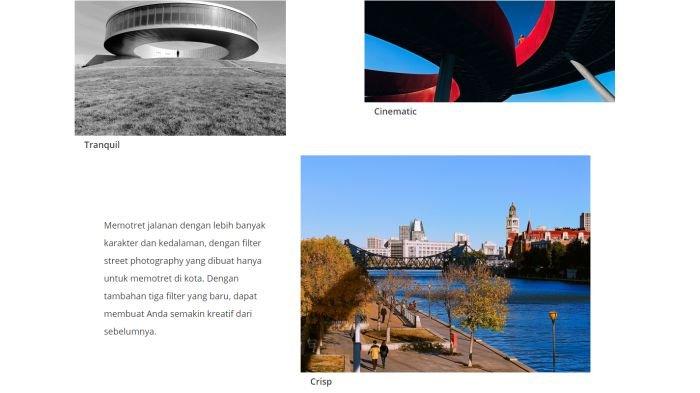 Ilustrasi filter fotografi yang disemat pada realme C67