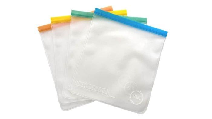 Ilustrasi Freezer pack yang mirip kantong ziplock