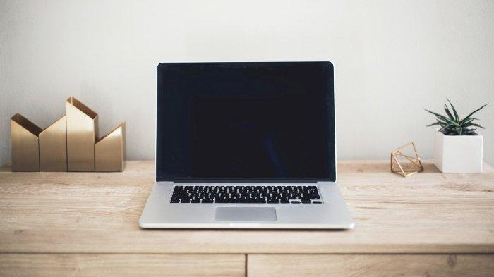 Ilustrasi me-restart laptop