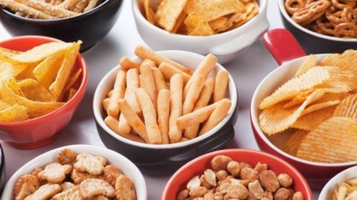 Ilustrasi makanan asin.