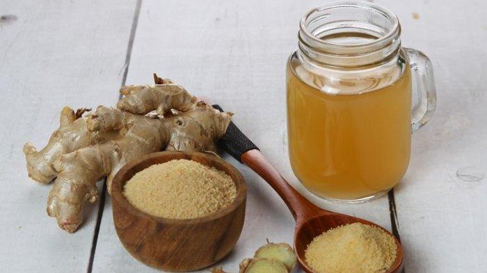 Ilustrasi minuman jahe hangat untuk rmenjaga imunitas.