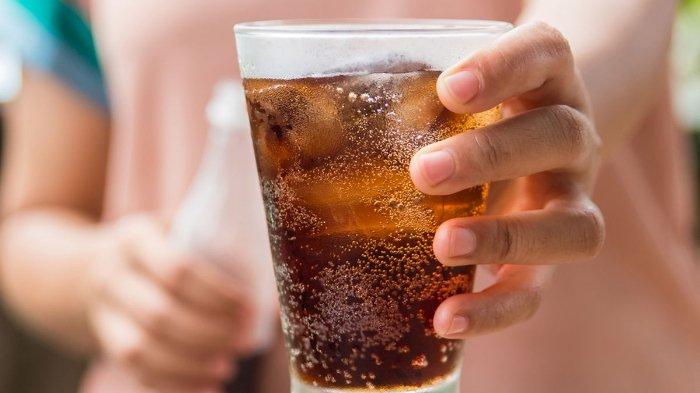 Ilustrasi minuman yang mengandung gas