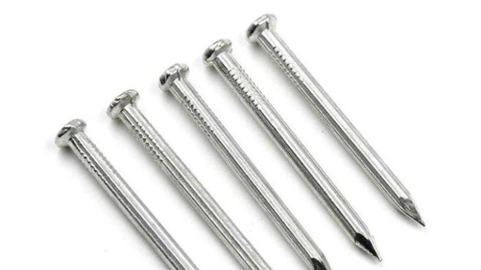 Ilustrasi paku beton yang banyak dipercaya lebih kuat untuk pemasangan di dinding atau tembok yang kuat