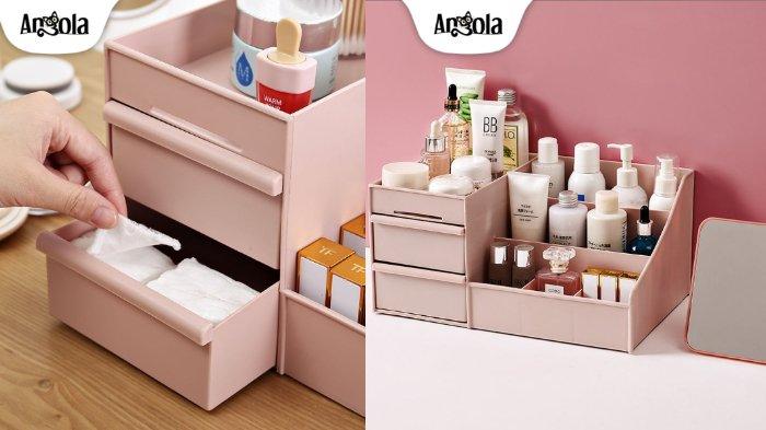 5 Rekomendasi Rak Kosmetik, Praktis Menata Kosmetik dan Skincare di ...