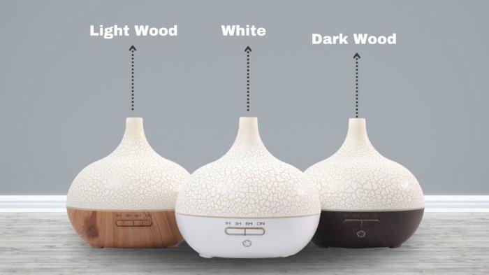 Ilustrasi penggunaan Covenant Humdifier Diffuser 400ml dengan beragam fungsi dalam satu alat.