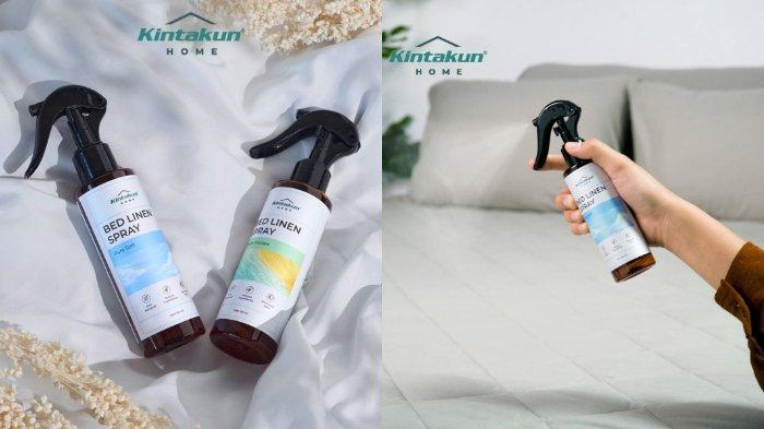Kintakun Home Bed Linen Spray Anti Bakteri & Virus Aromaterapi 150ml