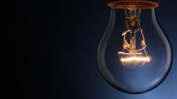 Ilustrasi lampu yang redup