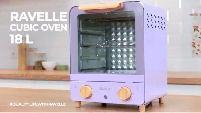 RAVELLE Cubic Oven Listrik 18L