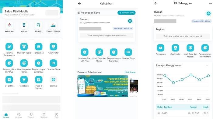 Ilustrasi Cek Tagihan Listrik Rumah Melalui PLN Mobile