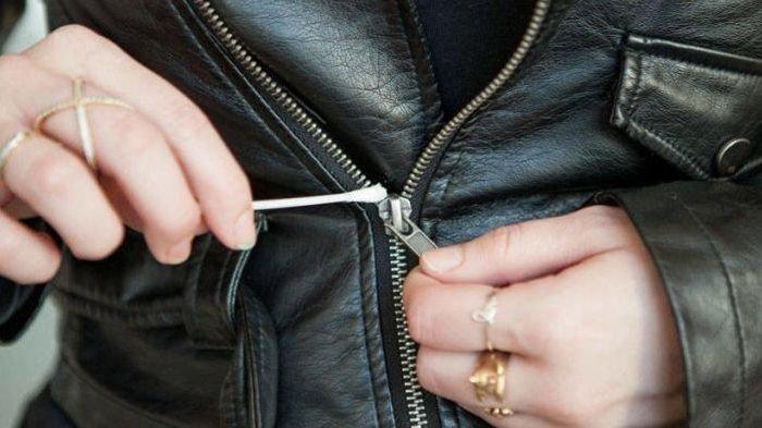 Ilustrasi risleting macet yang bisa diatasi dengan berbagai cara tanpa harus ganti baru.