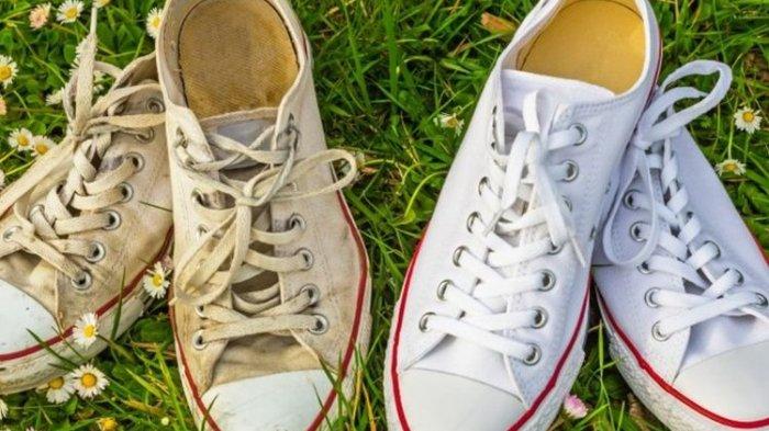 Jemur sepatu di area yang tepat.