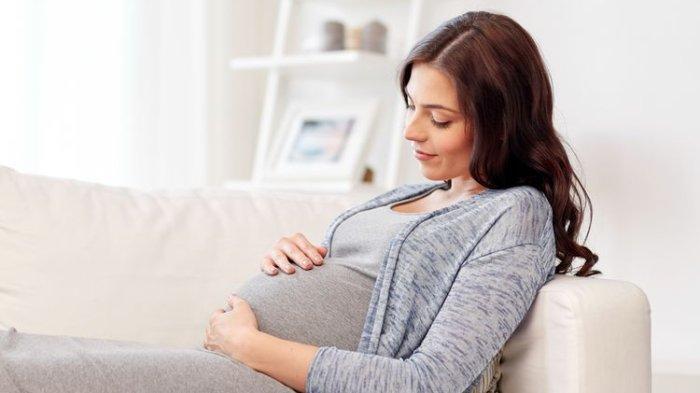 Ilustrasi ibu hamil yang terjaga kesehatannya.