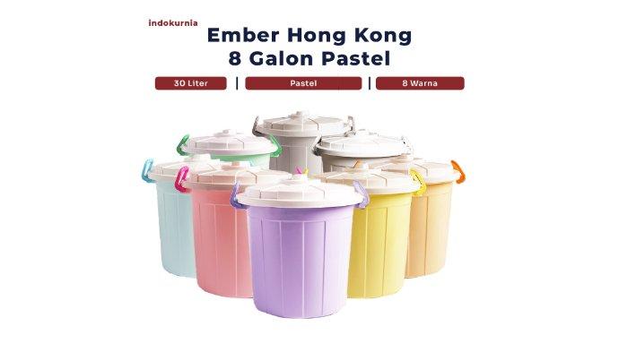 Indokurnia Ember Hongkong 8 Galon Pastel